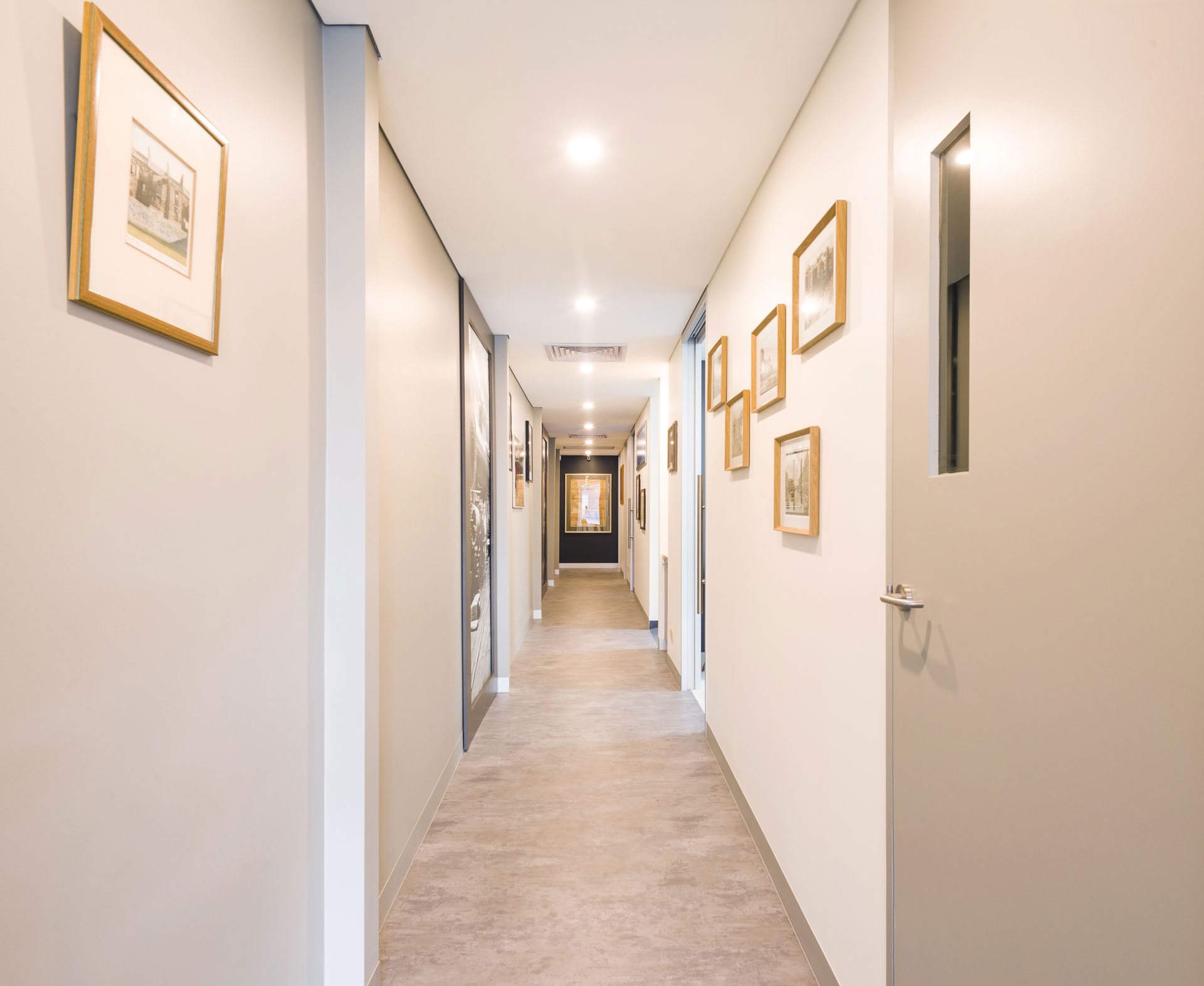 Newport Periodontist corridor